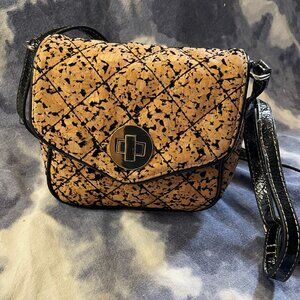 Sondra Roberts Quilted Cork Crossbody Bag